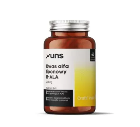 UNS - Kwas alfa-liponowy R-ALA 60 vege kaps.
