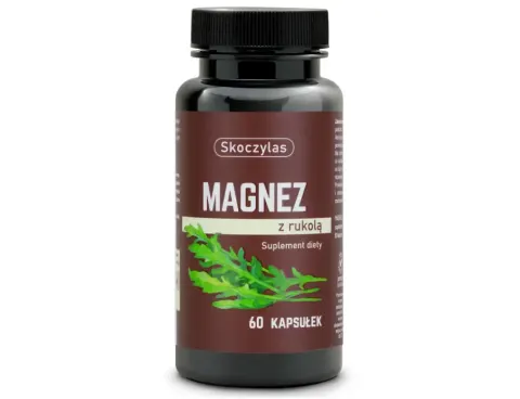 Skoczylas - MAGNEZ z rukolą - 60 kaps