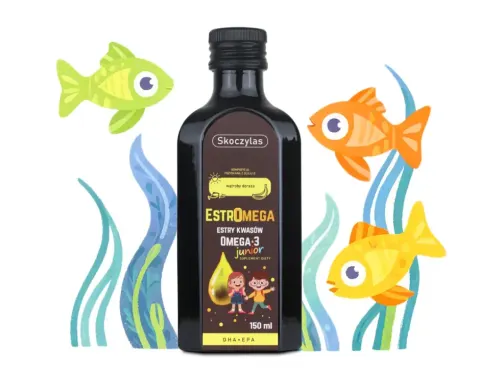 Skoczylas - Estromega rybie kwasy omega 3 junior 150 ml