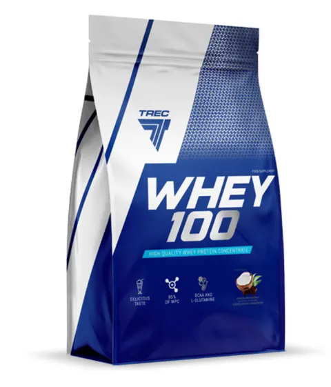 TREC - Odżywka białkowa - WHEY 100 -CHOCOLATE-COCONUT - Białko 700g
