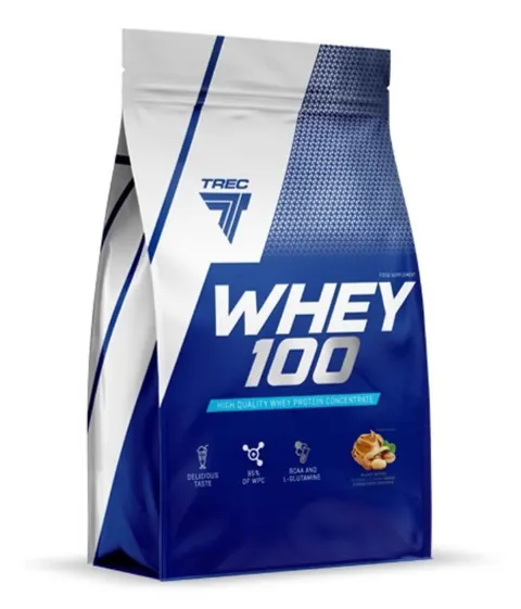 TREC - Odżywka białkowa - WHEY 100 PEANUT BUTTER - Białko 900g