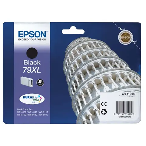 Tusz EPSON 79XL - czarny, 42ml, 2600 stron, XL