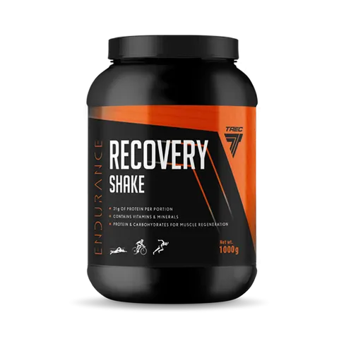 TREC ENDURANCE - RECOVERY SHAKE 1000g JAR VANILLA