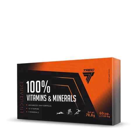 TREC ENDURANCE -100% VITAMINS & MINERALS 60cap (ENDURANCE)