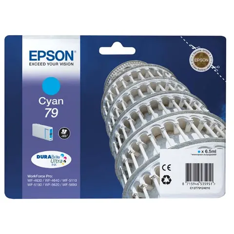 Tusz EPSON 79 - cyan, 7ml, 800 stron