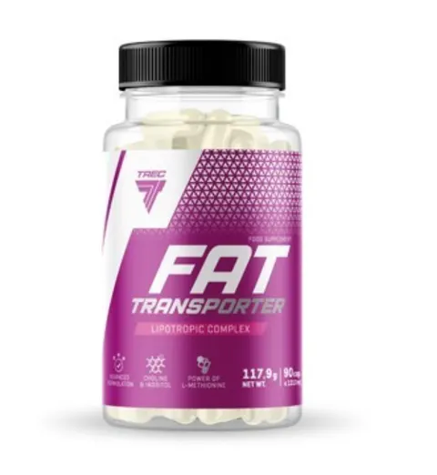 TREC - FAT TRANSPORTER - kompleks składników lipotropowych - 90 cap