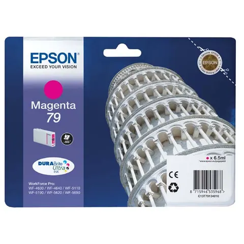 Tusz EPSON 79 - magenta, 7ml, 800 stron