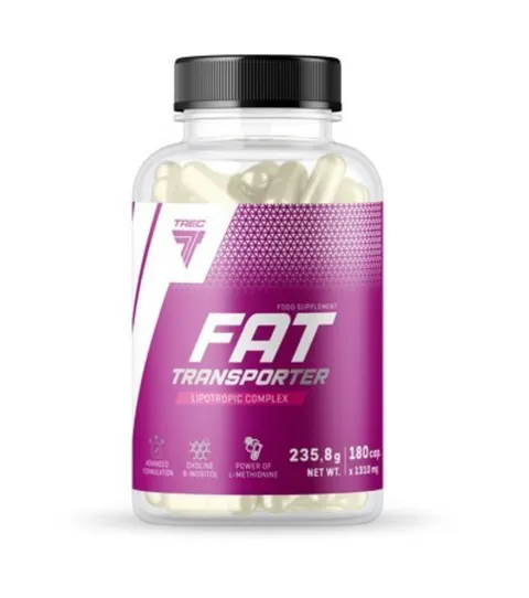 TREC - FAT TRANSPORTER - kompleks składników lipotropowych - 180 cap