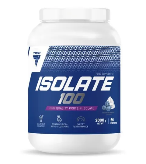 TREC - ISOLATE 100 - JAR CREAMY-BLUEBERRY - 2000g