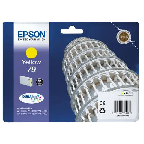 Tusz EPSON 79 - żółty, 7ml, 800 stron