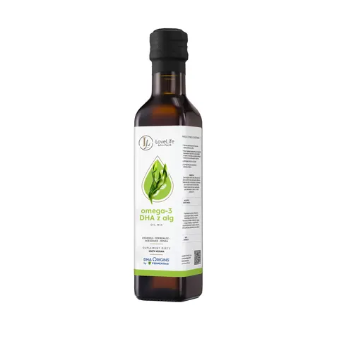 LoveLife - Omega-3 DHA z alg - 250 ml