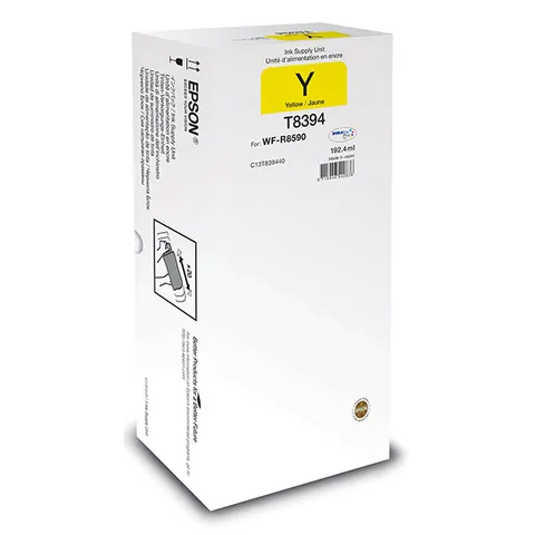 Tusz EPSON T8394 - żółty, 192,4ml, 20000 stron, XL