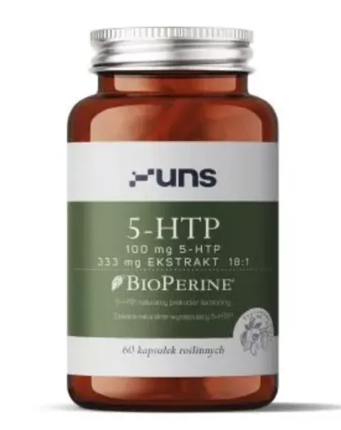 UNS - 5-HTP + BIOPERINE 60 VEGE KAPS.