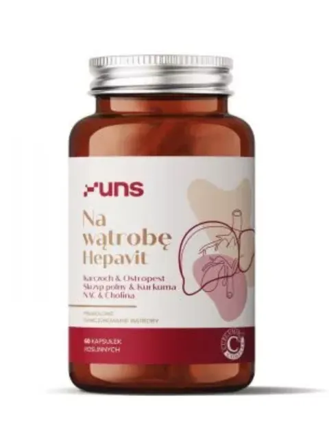 UNS - NA WĄTROBE HEPAVIT (60 kaps. vege)
