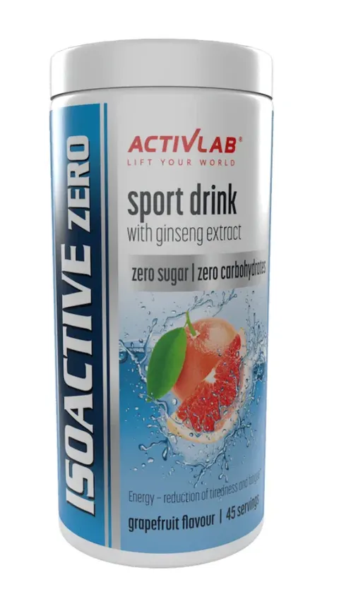 Activlab - Isoactive Zero - grejpfrut 225g.