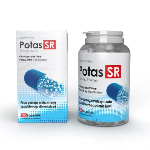 Activlab - Potas SR 100 kaps