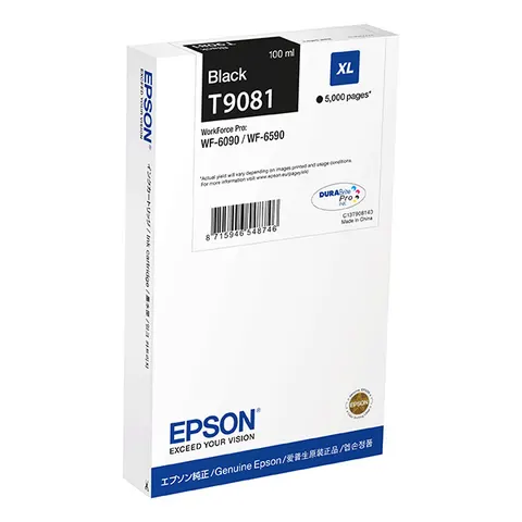 Tusz EPSON T9081 - czarny, 100ml, XL