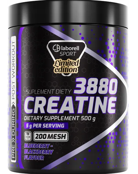 Laborell - Creatine 3880 blueberry-blackberry 500g SPORT