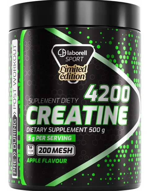 Laborell - Creatine 4200 apple 500g SPORT