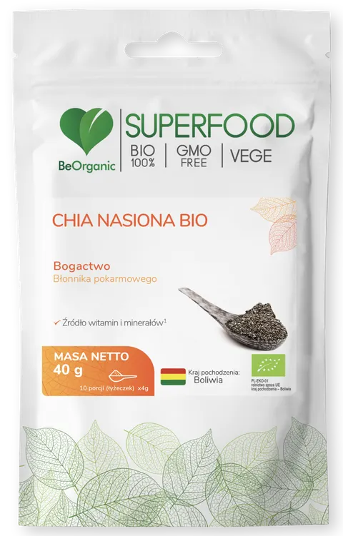 BeOrganic - Chia nasiona BIO 40 g