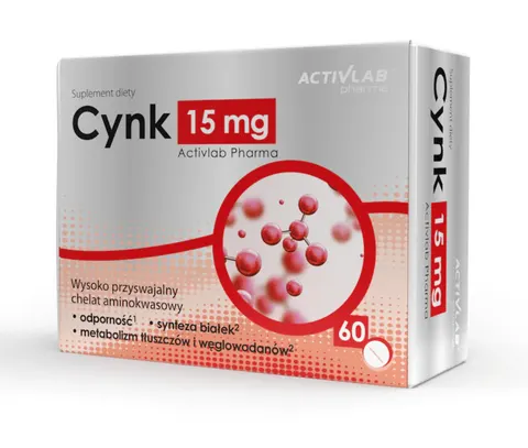 Activlab - Cynk 15 mg ( 4 bl. po 15 tabl.)