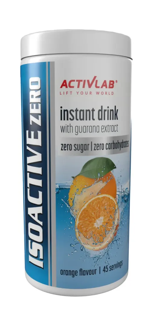Activlab - Isoactive Zero - pomarańcza 225g.