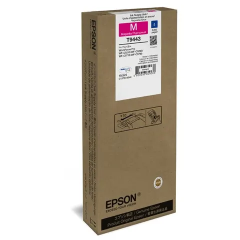 Tusz EPSON C13T944340 - magenta, 19,9ml, 3000 stron
