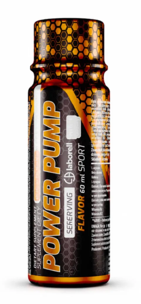Laborell - Preworkout shot Power pump orange - 60 ml