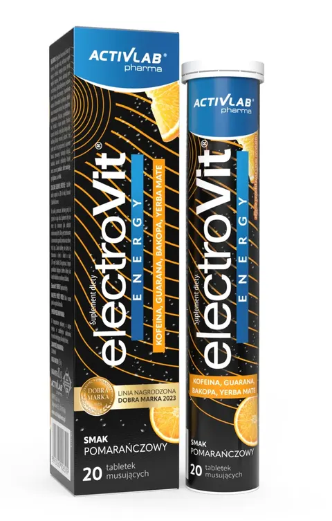 Activlab - ElectroVit ENERGY pomarańcza tuba 20 tabl.