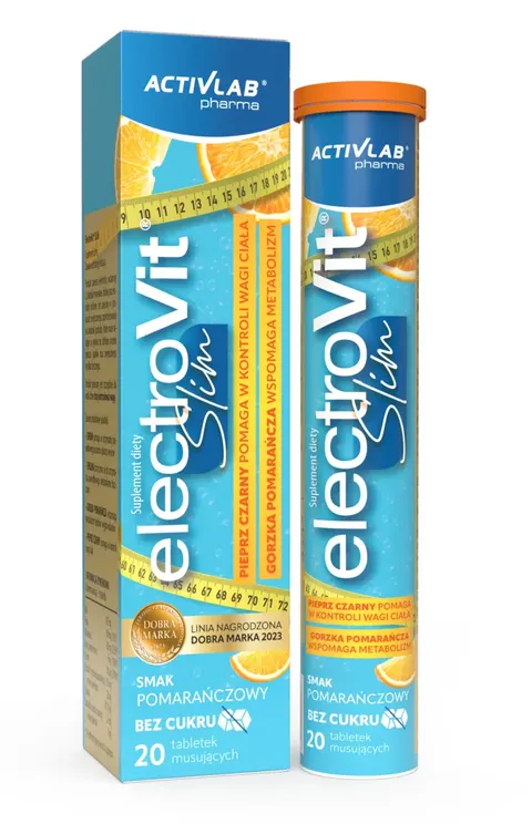 Activlab - Electrovit SLIM pomarańcza tuba 20 tabl.
