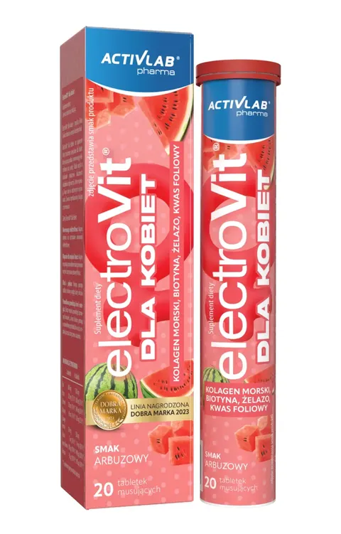 Activlab - Electrovit dla kobiet arbuz tuba 20 tabl.