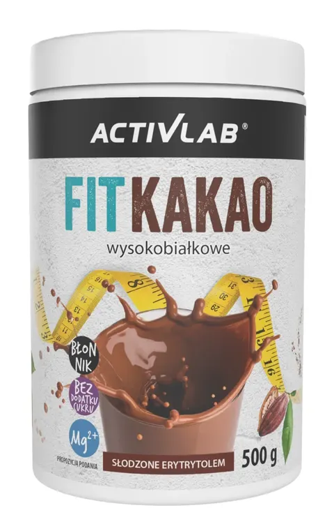 Activlab - Napój FIT KAKAO wysokobiałkowe 500g.