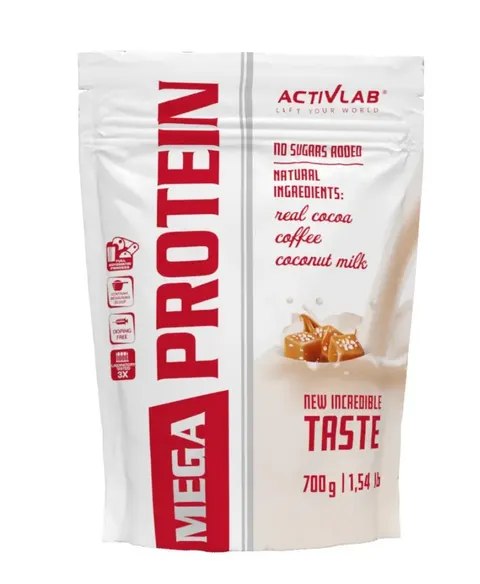 Activlab - Mega PROtein białko z kreatyną słony karmel 700g.