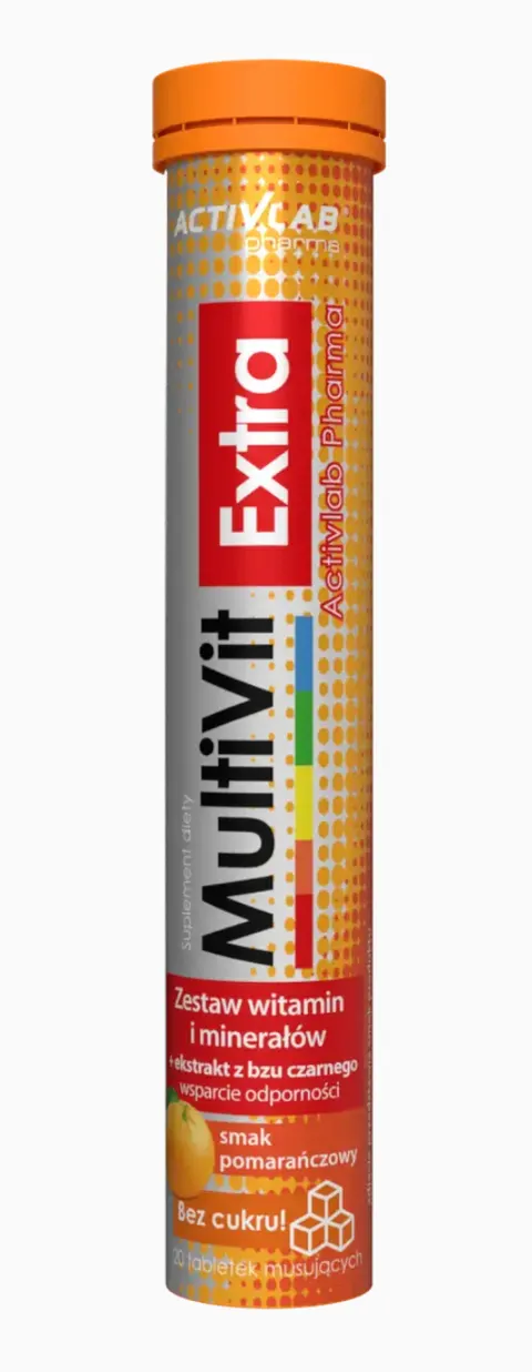 Activlab - MultiVit Extra pomarańcza tuba 20 tabl.