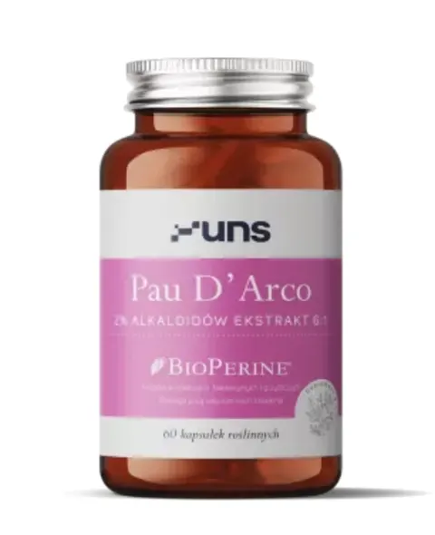 UNS - PAU D'ARCO + BIOPERINE 60 kaps.vege
