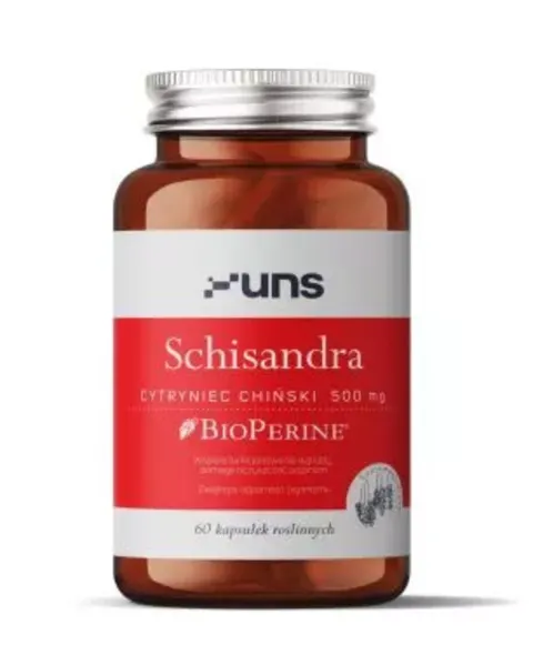 UNS - SCHISANDRA + BIOPERINE 60 VEGE KAPS.
