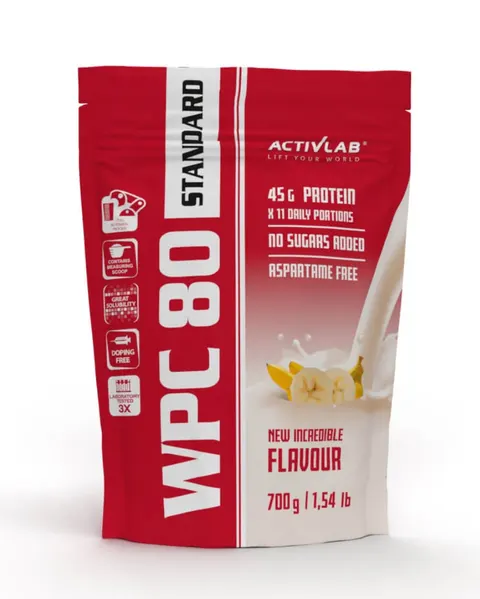 Activlab - WPC 80 Standard - banan 700 g.