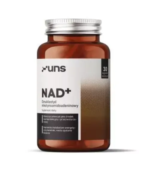 UNS - NAD+ DINUKLEOTYD NIKOTYNOAMIDOADENINOWY 30 kaps.