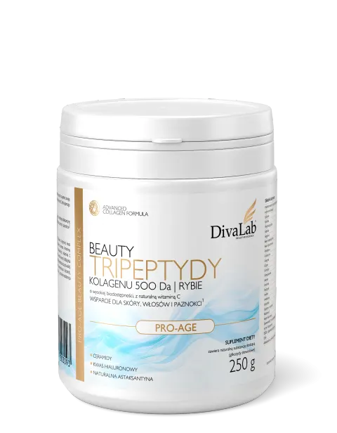 DivaLab - Tripeptydy Kolagenu 500 Da - Beauty PRO-AGE - 41 dni