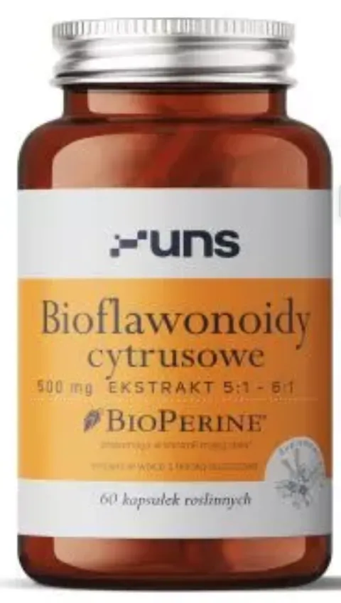 UNS - BIOFLAWONOIDY CYTRUSOWE + BIOPERINE (60 kaps. vege)
