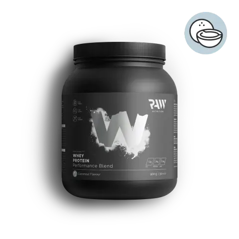 Whey Protein Performance BLEND KOKOS - 900G - Raw Nutrition