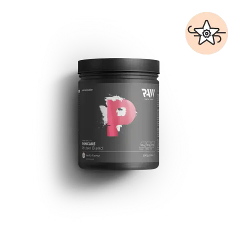 Pancake Protein BLEND VANILIA 500G - Raw Nutrition