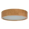 Plafon Katia 375 naturalny dąb, drewniana lampa sufitowa