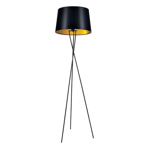 Lampa podłogowa REMI GOLD czarno-złota