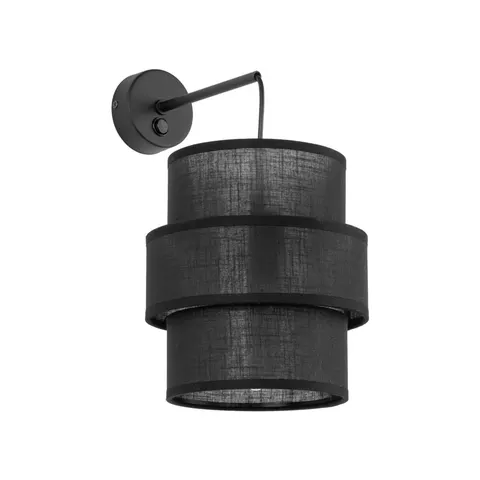 CALISTO BLACK KINKIET 1