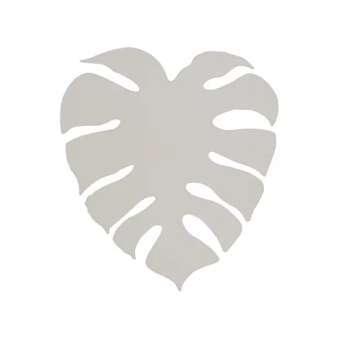 MONSTERA XL BEIGE KINKIET 4
