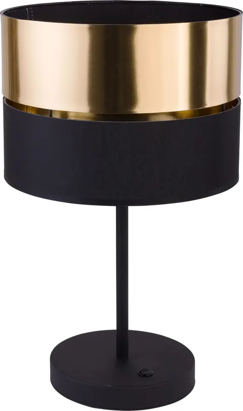 HILTON BLACK/GOLD LAMPKA NOCNA 1 PŁ