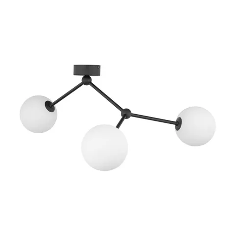FAIRY BLACK LAMPA SUFITOWA 3 PŁ CZARNA
