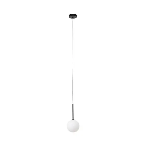 Lampa wisząca MARTIN biała kula 12 cm 1xG9 - 4502