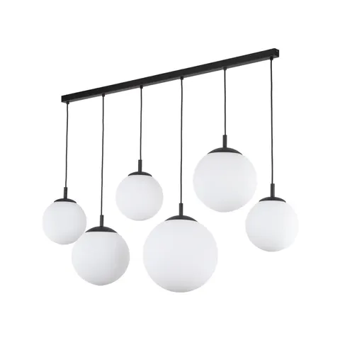 ESME WHITE LAMPA WISZĄCA 6 PŁ LISTWA